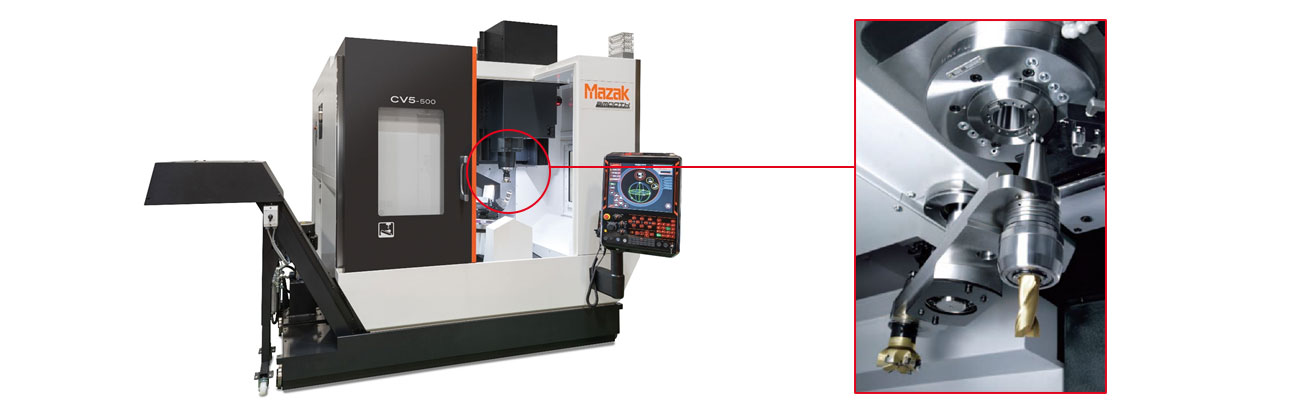 Mazak-CV5-500-Leaflet -  Werkzeugaufnahme